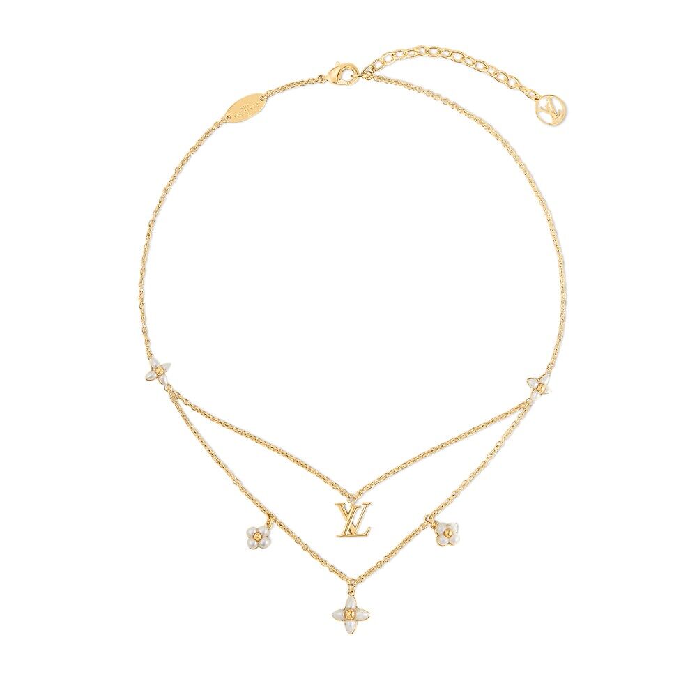 Ожерелье LV Floragram Louis Vuitton, золотой
Ожерелье LV Floragram Louis Vuitton, золотой