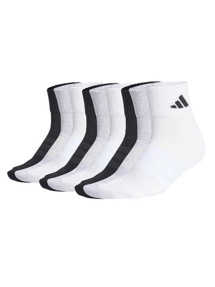 Adidas Носки, упаковка из 9 пар, черно-серо-белые
Adidas Носки, упаковка из 9 пар, черно-серо-белые