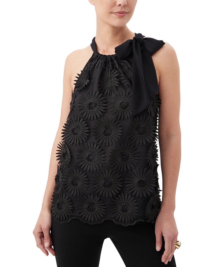 Трина Турк Мирай Топ Trina Turk, черный 
Трина Турк Мирай Топ Trina Turk, черный