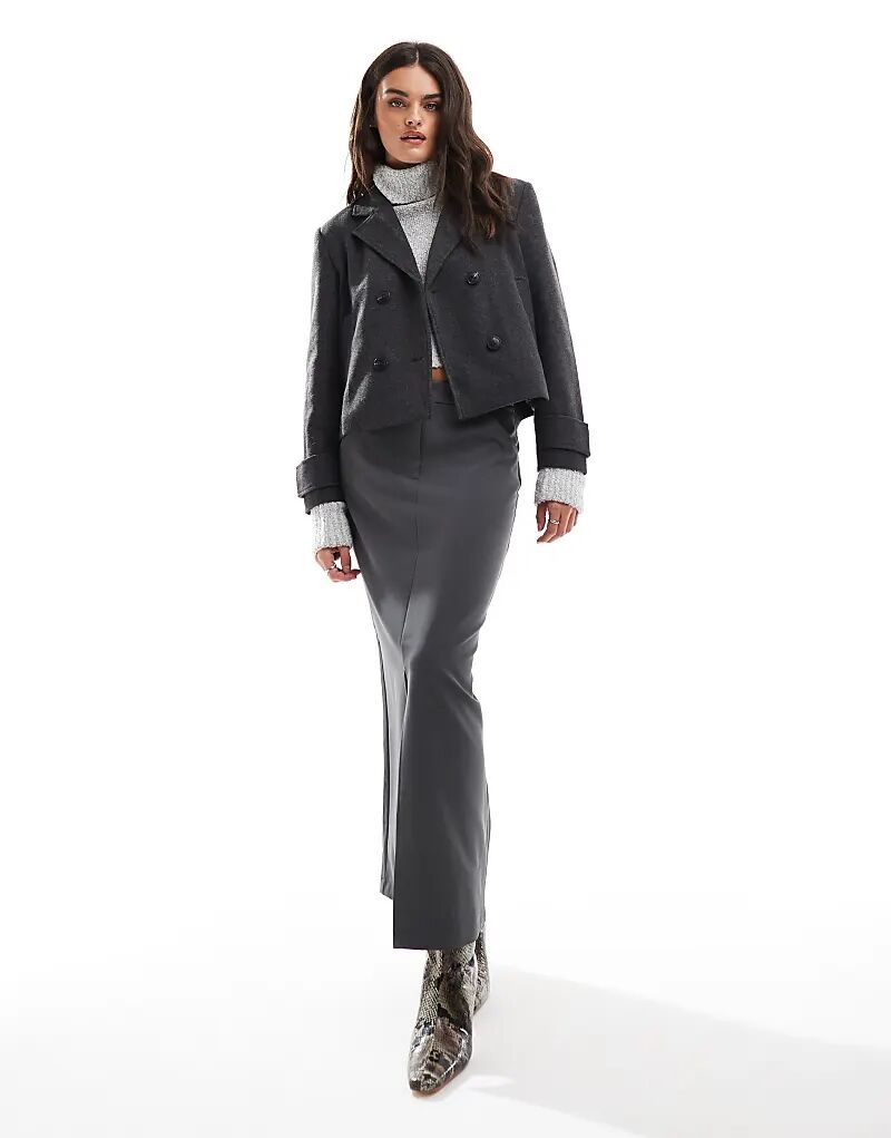 Короткая куртка из искусственной шерсти темно-серого цвета ONLY, Серый, Короткая куртка из искусственной шерсти темно-серого цвета ONLY
Короткая куртка из искусственной шерсти темно-серого цвета ONLY, Серый, Короткая куртка из искусственной шерсти темно-серого цвета ONLY