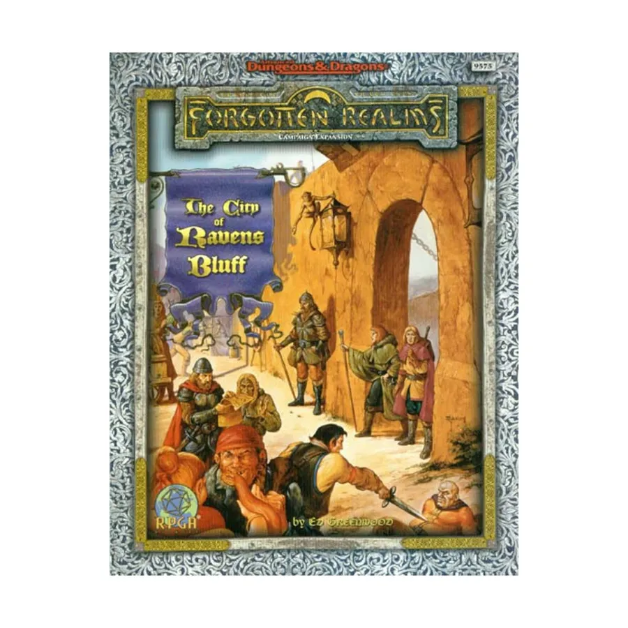 City of Ravens Bluff, Forgotten Realms - World Books, мягкая обложка
City of Ravens Bluff, Forgotten Realms - World Books, мягкая обложка