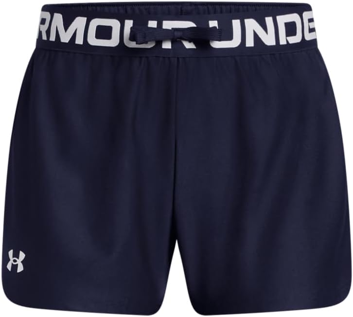 Шорты Under Armour Girls Play Up Solid Shorts, (410) Midnight Navy/White
Шорты Under Armour Girls Play Up Solid Shorts, (410) Midnight Navy/White