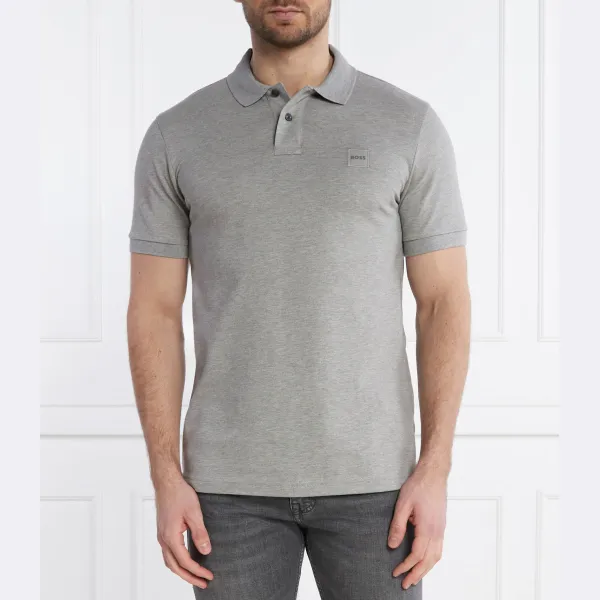 Узкая рубашка-поло для пассажиров Boss, серый
Узкая рубашка-поло для пассажиров Boss, серый