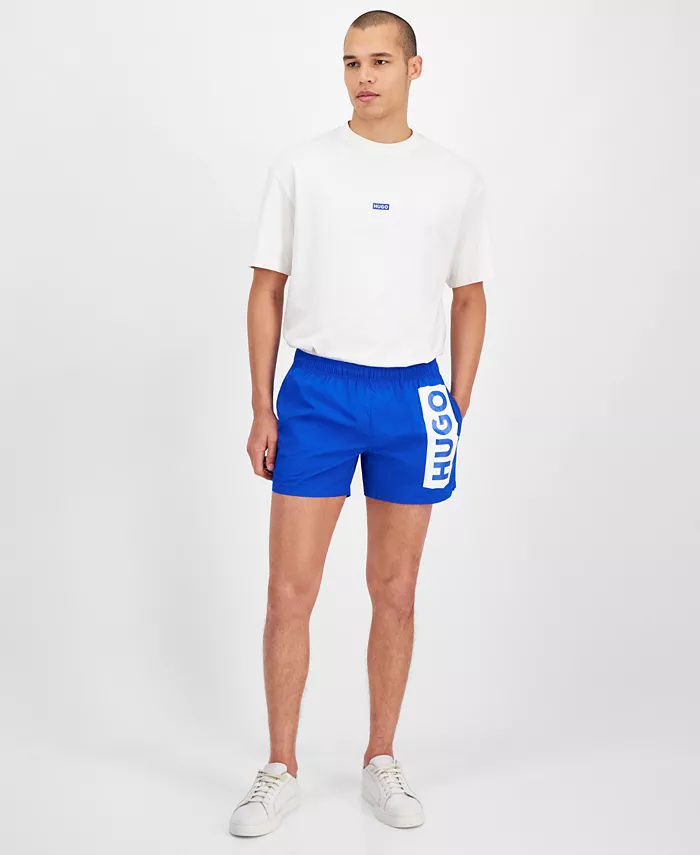 HUGO Мужские синие плавки с логотипом Hugo Boss, синий
HUGO Мужские синие плавки с логотипом Hugo Boss, синий