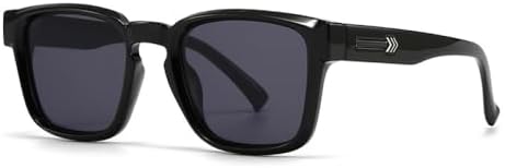 Солнцезащитные очки квадратной формы 2027 года для женщин, градиентные оттенки, защита от УФ-излучения UV400, ретро-заклепки, модные солнцезащитные очки для мужчин MTZJH, Black Gray
Солнцезащитные очки квадратной формы 2027 года для женщин, градиентные оттенки, защита от УФ-излучения UV400, ретро-заклепки, модные солнцезащитные очки для мужчин MTZJH, Black Gray