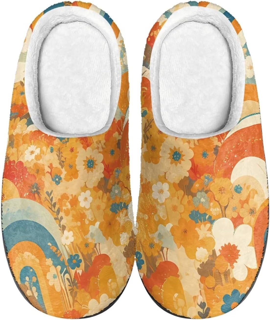 Ретро-тапочки с мягкими вставками для женщин и мужчин, для дома и улицы, противоскользящие, теплые, уютные, из пеноматериала Rweroyiu, Novelty Floral
Ретро-тапочки с мягкими вставками для женщин и мужчин, для дома и улицы, противоскользящие, теплые, уютные, из пеноматериала Rweroyiu, Novelty Floral