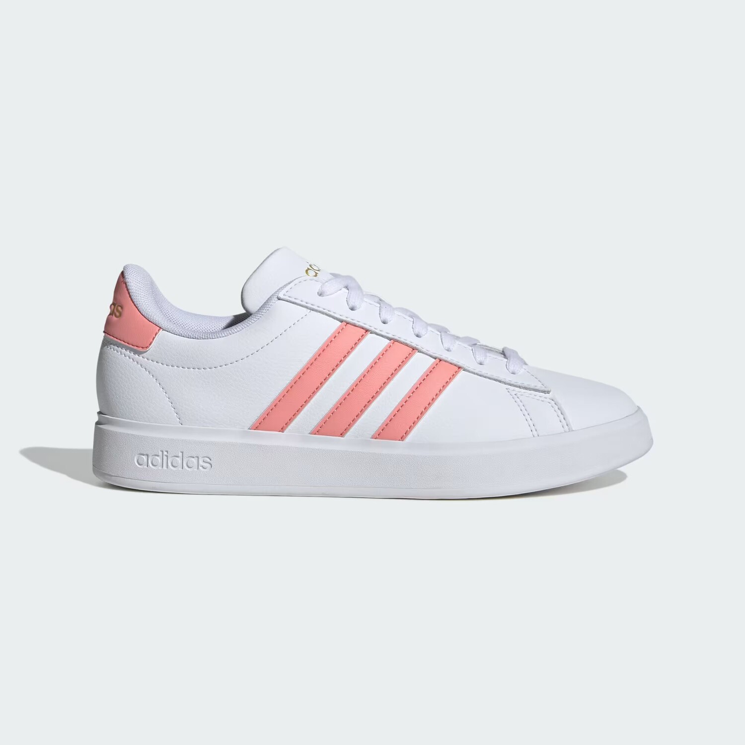 Кроссовки ГРАНД КОРТ 2.0 Adidas, цвет Cloud White/Semi Pink Spark/Gold Metallic
Кроссовки ГРАНД КОРТ 2.0 Adidas, цвет Cloud White/Semi Pink Spark/Gold Metallic