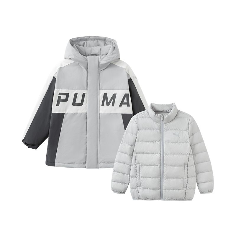 Пуховик Sportstyle серия 2 предмета morning gray детский PUMA, серый
Пуховик Sportstyle серия 2 предмета morning gray детский PUMA, серый