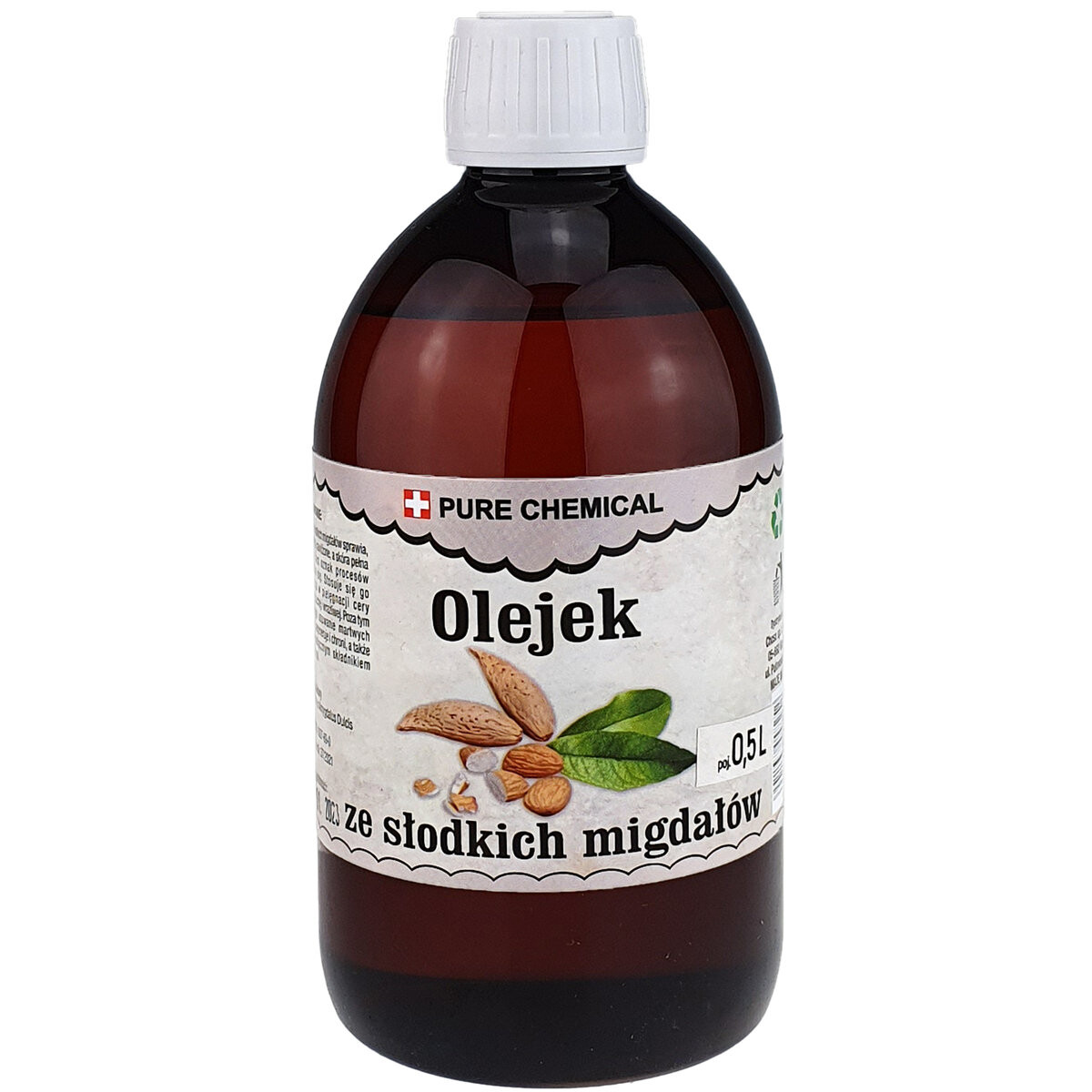 Pure Chemie, Миндальное масло из сладкого миндаля, 500 мл
Pure Chemie, Миндальное масло из сладкого миндаля, 500 мл