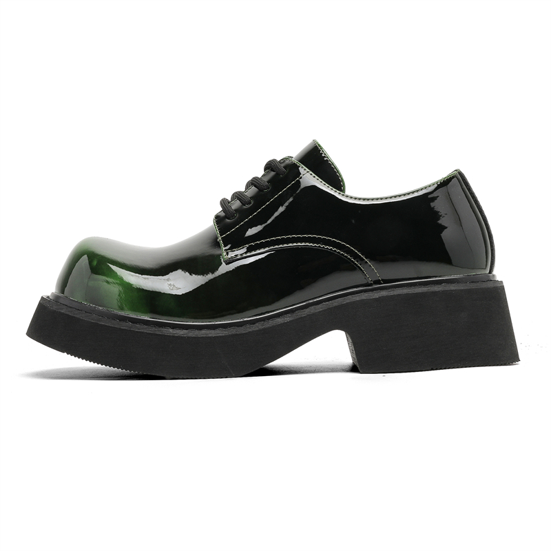 FAPAI Повседневные кожаные туфли мужские низкие с эффектом смены цвета красный/серый/синий/зеленый/фиолетовый/коричневый - зеленый с эффектом смены цвета, цвет Color-Changing Green
FAPAI Повседневные кожаные туфли мужские низкие с эффектом смены цвета красный/серый/синий/зеленый/фиолетовый/коричневый - зеленый с эффектом смены цвета, цвет Color-Changing Green