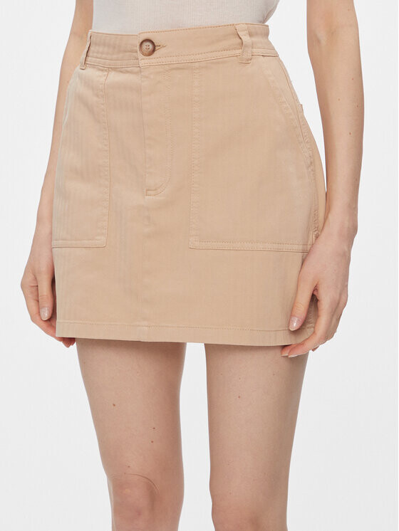Мини-юбка приталенного кроя Pepe Jeans, бежевый
Мини-юбка приталенного кроя Pepe Jeans, бежевый