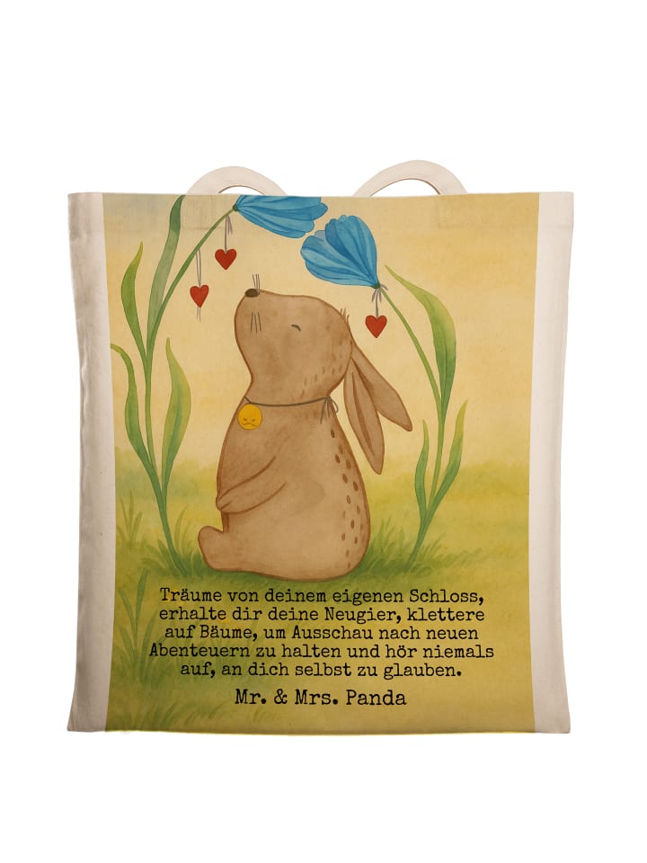 Mr. & Mrs. Panda Сумка-шоппер с изображением кролика и цветка и надписью белого цвета
Mr. & Mrs. Panda Сумка-шоппер с изображением кролика и цветка и надписью белого цвета