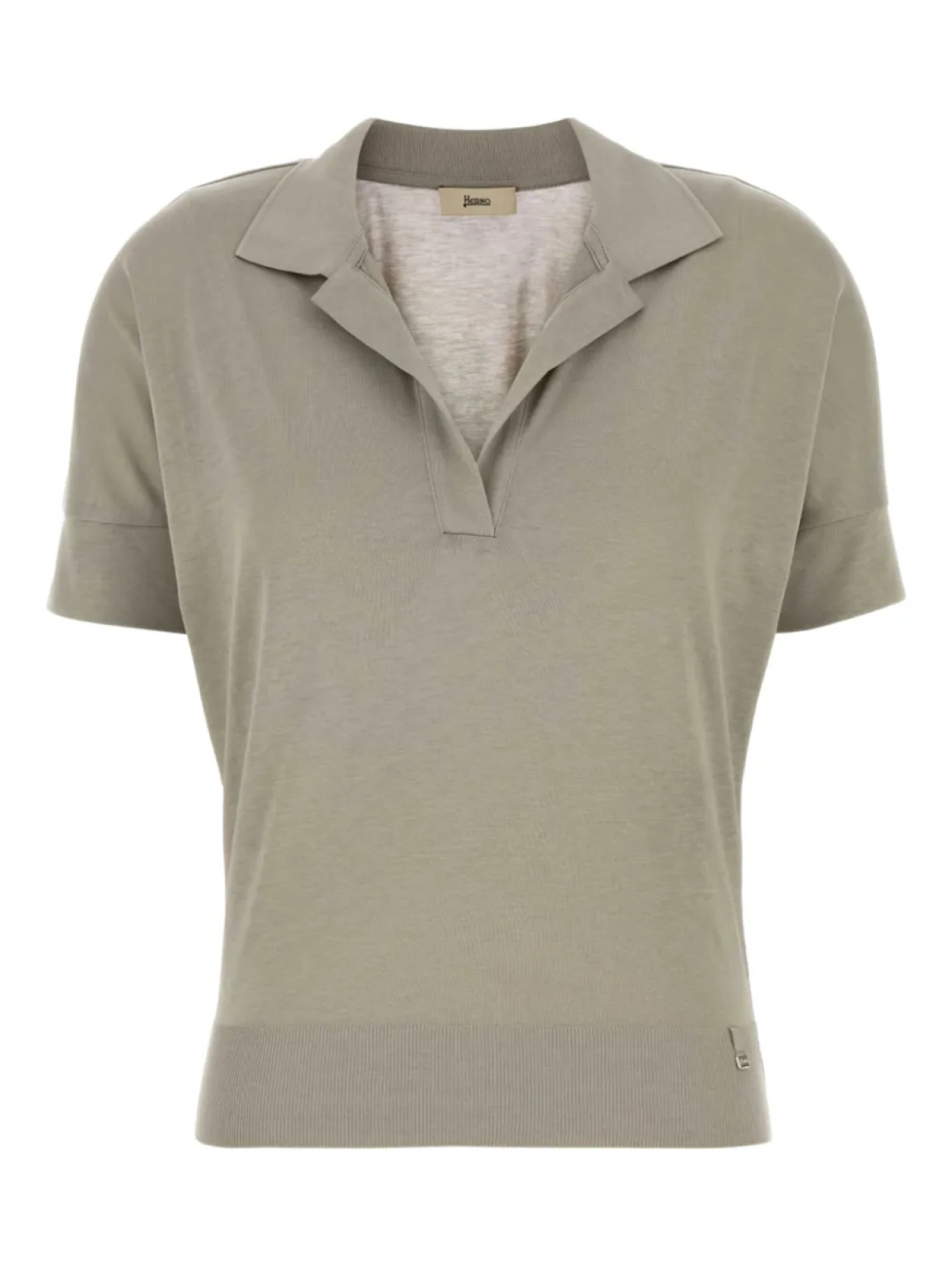 Рубашка-поло из хлопковой смеси Herno, серый
Рубашка-поло из хлопковой смеси Herno, серый