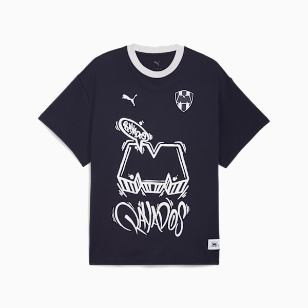 Мужская баскетбольная футболка Puma Hoops X C.F. Monterrey, синий
Мужская баскетбольная футболка Puma Hoops X C.F. Monterrey, синий