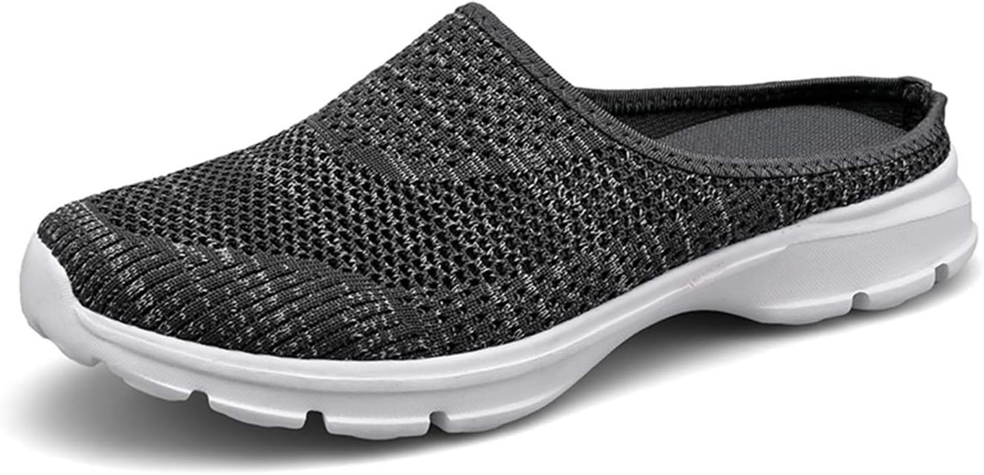 Женские кроссовки без задника, ортопедические, с открытой пяткой, на мягкой подошве, легкие тапочки, закрытый носок, удобные, дышащие, для дома и улицы, с противоскользящей подошвой (унисекс) Generic, серый
Женские кроссовки без задника, ортопедические, с открытой пяткой, на мягкой подошве, легкие тапочки, закрытый носок, удобные, дышащие, для дома и улицы, с противоскользящей подошвой (унисекс) Generic, серый