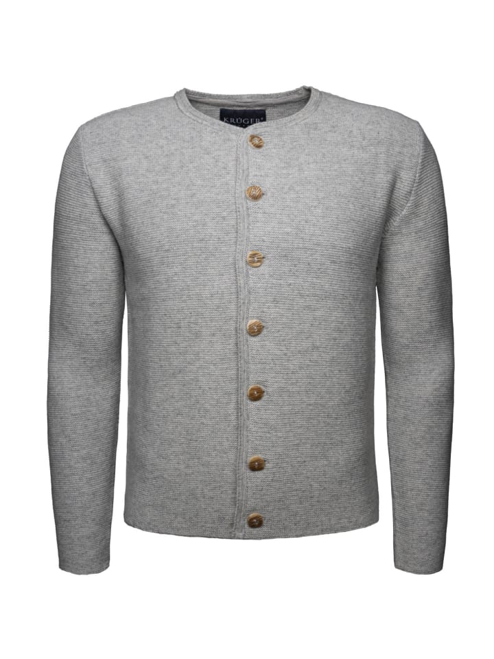 KRÜGER Традиционная куртка Эмануэля светло-серого цвета
KRÜGER Традиционная куртка Эмануэля светло-серого цвета