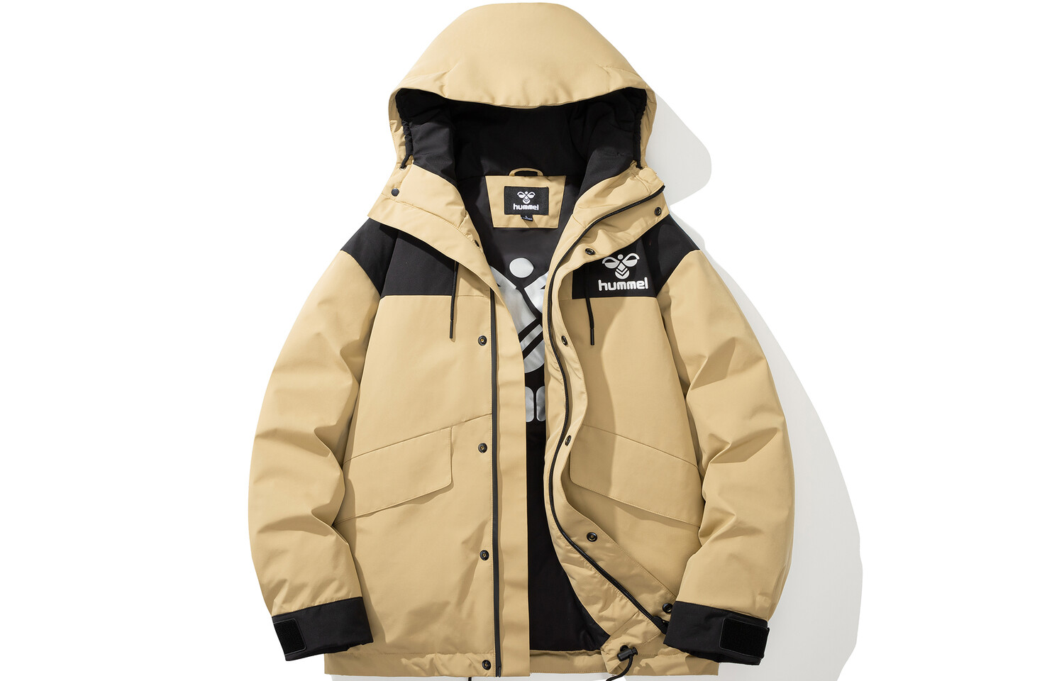 Пуховик унисекс Hummel, хаки
Пуховик унисекс Hummel, хаки