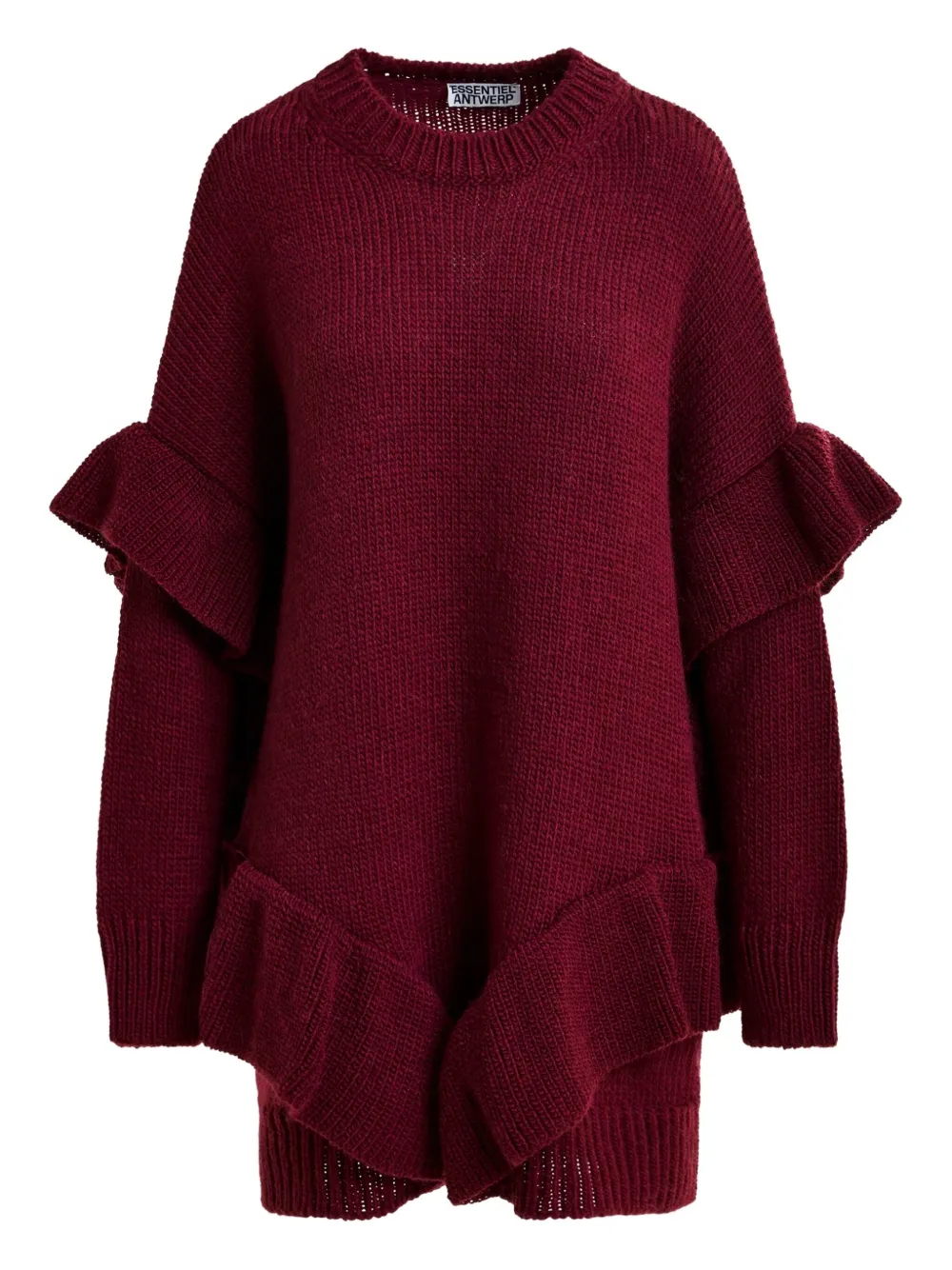 Платье мини с оборками Essentiel Antwerp, красный
Платье мини с оборками Essentiel Antwerp, красный