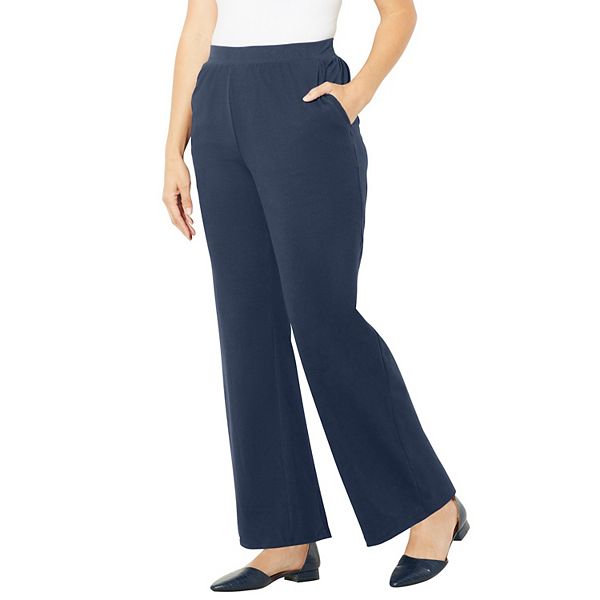Женские брюки plus size petite suprema wide leg Catherines, Navy
Женские брюки plus size petite suprema wide leg Catherines, Navy