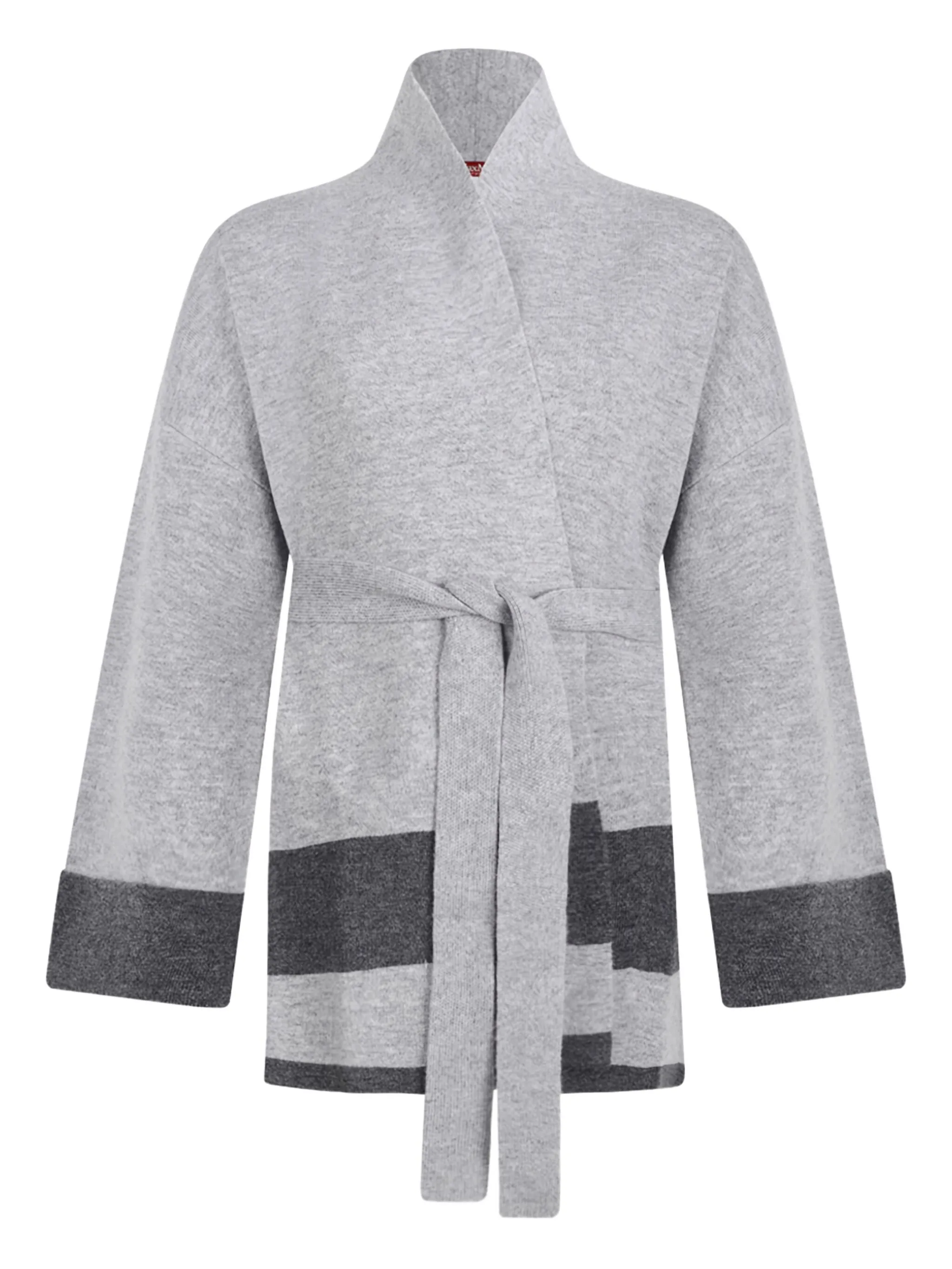 Кардиган с поясом Max Mara, серый
Кардиган с поясом Max Mara, серый