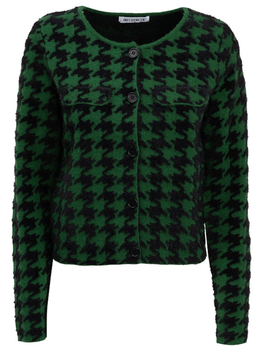 Вязаный кардиган Influencer, зеленый
Вязаный кардиган Influencer, зеленый