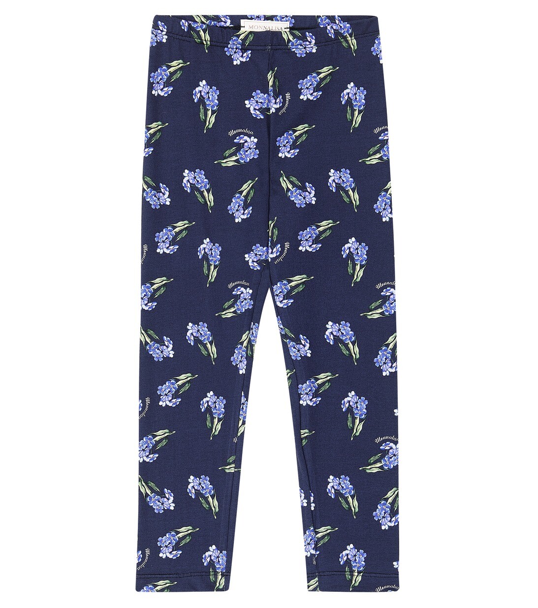 Леггинсы из смесового хлопка с цветочным принтом Monnalisa, синий
Леггинсы из смесового хлопка с цветочным принтом Monnalisa, синий