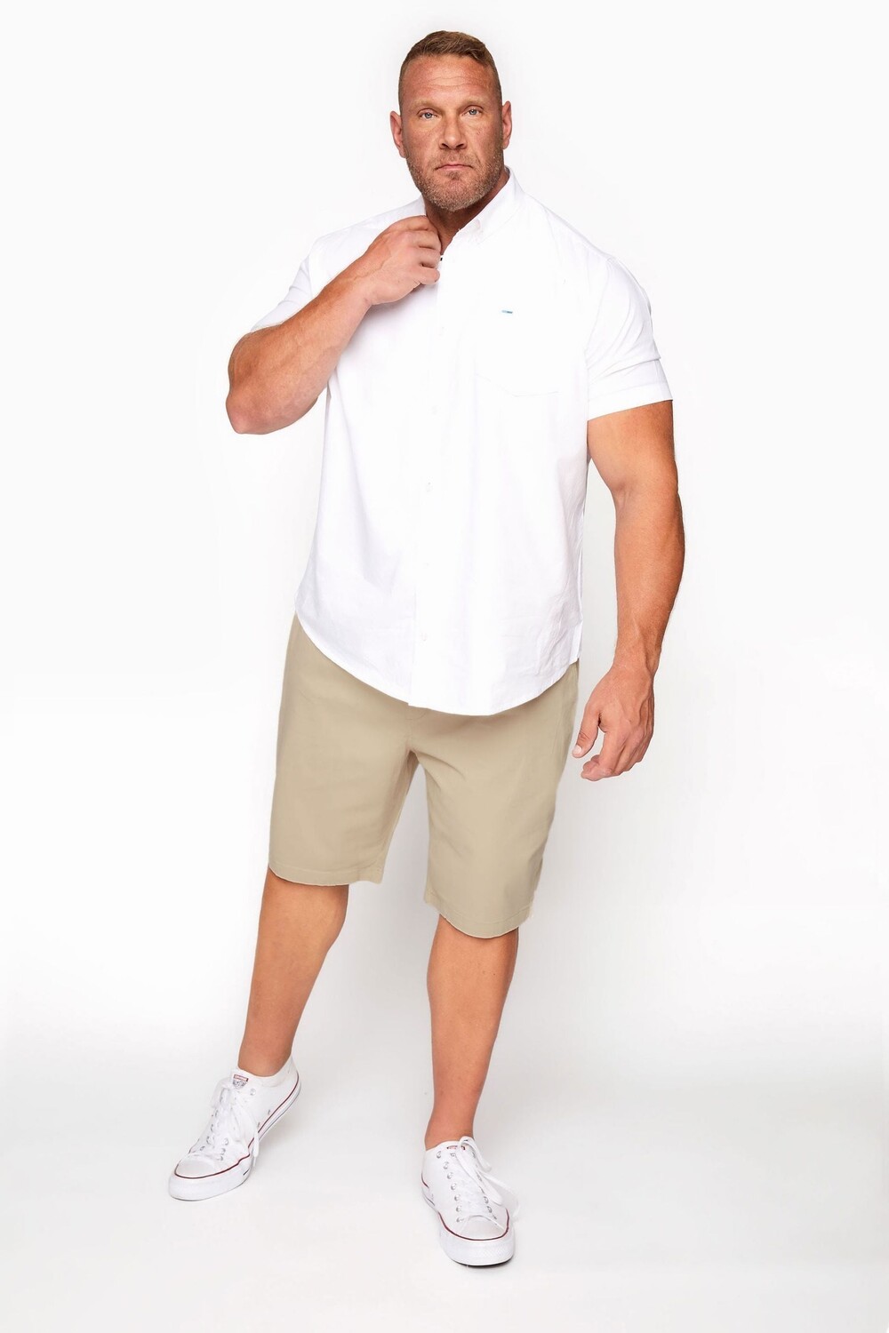 Шорты-Чиносы с эластичной талией Badrhino Big & Tall, бежевый
Шорты-Чиносы с эластичной талией Badrhino Big & Tall, бежевый