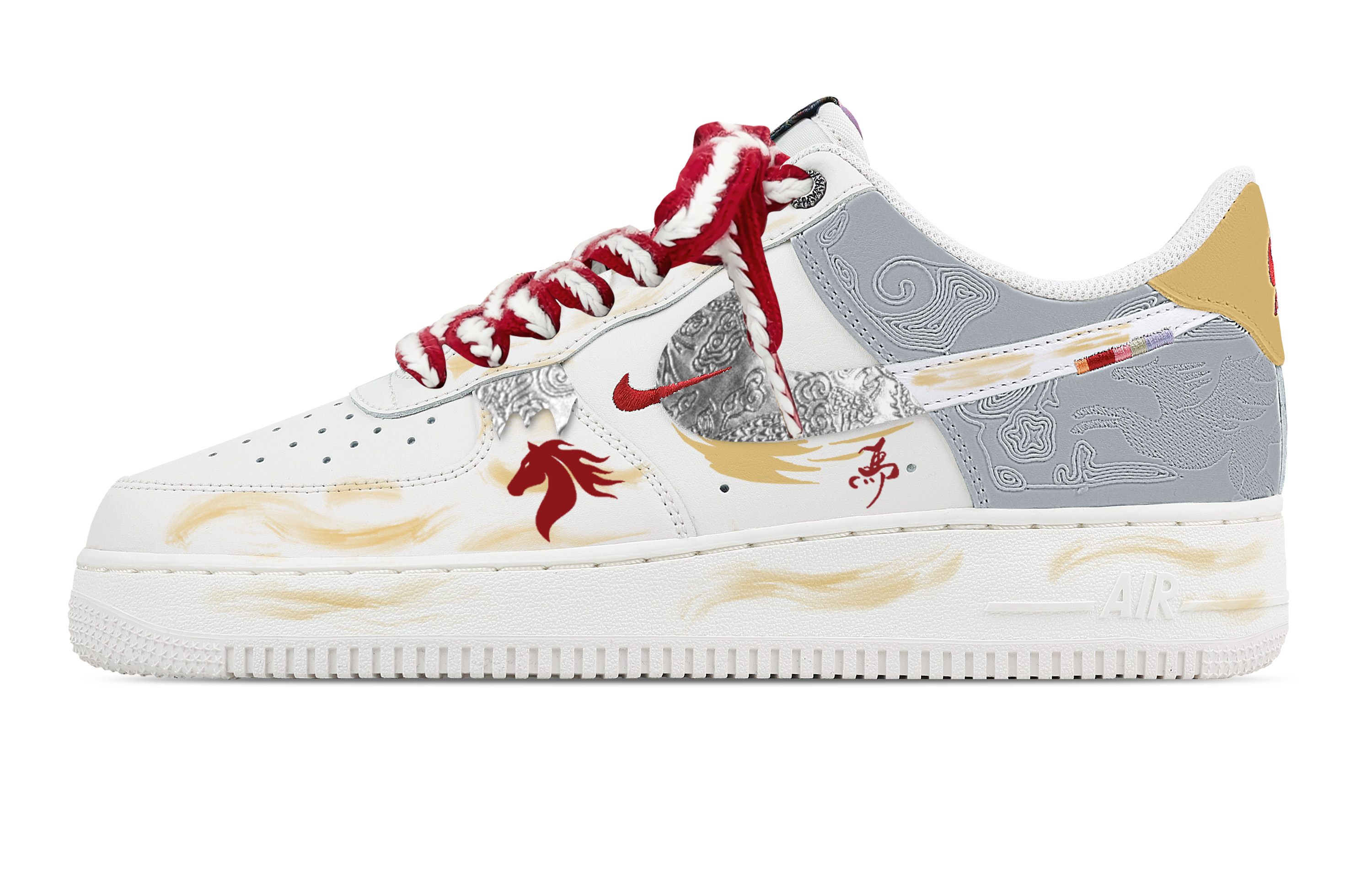 Nike Кроссовки Air Force 1 Leap And Cyan Cloud Leather Breathable Low top мужские серый белый
Nike Кроссовки Air Force 1 Leap And Cyan Cloud Leather Breathable Low top мужские серый белый