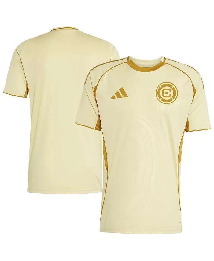 Мужская футболка Chicago Fire 2025 One Planet Pre-Match в бежевом цвете adidas
Мужская футболка Chicago Fire 2025 One Planet Pre-Match в бежевом цвете adidas