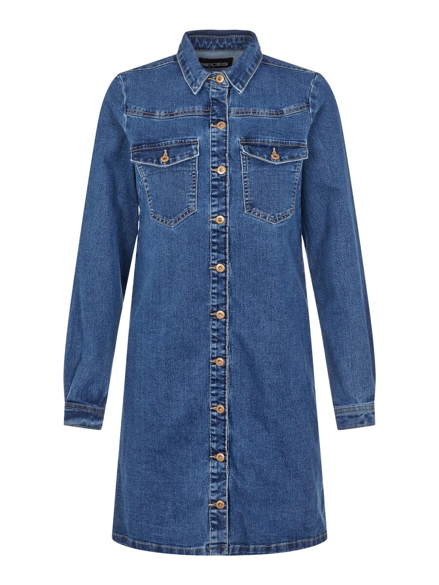 Платье-рубашка PIECES Perry, Blue Denim
Платье-рубашка PIECES Perry, Blue Denim