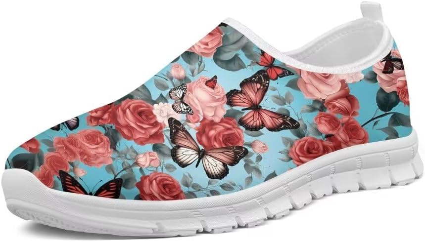 Женские кроссовки Forchrinse Purple Owl Plum Blossom для прогулок, мужские слипоны, теннисные кроссовки, модные с 3D принтом животных, повседневные лоферы, легкие, Butterfly Rose
Женские кроссовки Forchrinse Purple Owl Plum Blossom для прогулок, мужские слипоны, теннисные кроссовки, модные с 3D принтом животных, повседневные лоферы, легкие, Butterfly Rose
