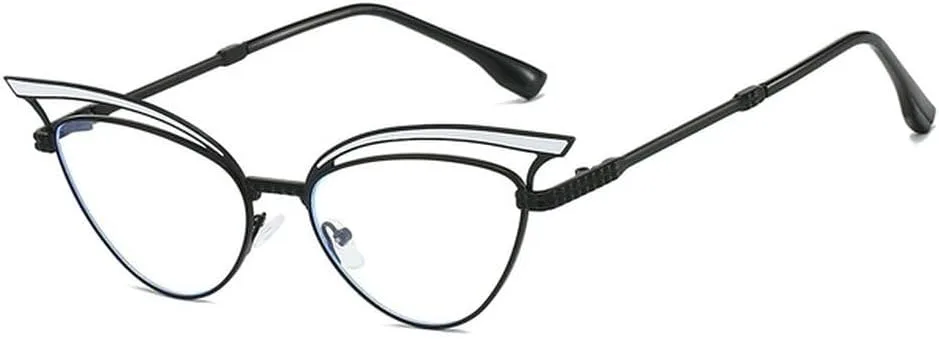 Ретро-солнцезащитные очки «кошачий глаз» для женщин, металлическая оправа, стильные, модные, для активного отдыха, роскошные, маленькие, черные generic, Black Clear
Ретро-солнцезащитные очки «кошачий глаз» для женщин, металлическая оправа, стильные, модные, для активного отдыха, роскошные, маленькие, черные generic, Black Clear