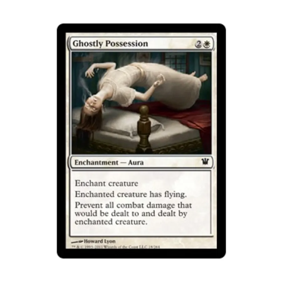 CCG Призрачная одержимость (C) (фольга), MTG - Innistrad
CCG Призрачная одержимость (C) (фольга), MTG - Innistrad
