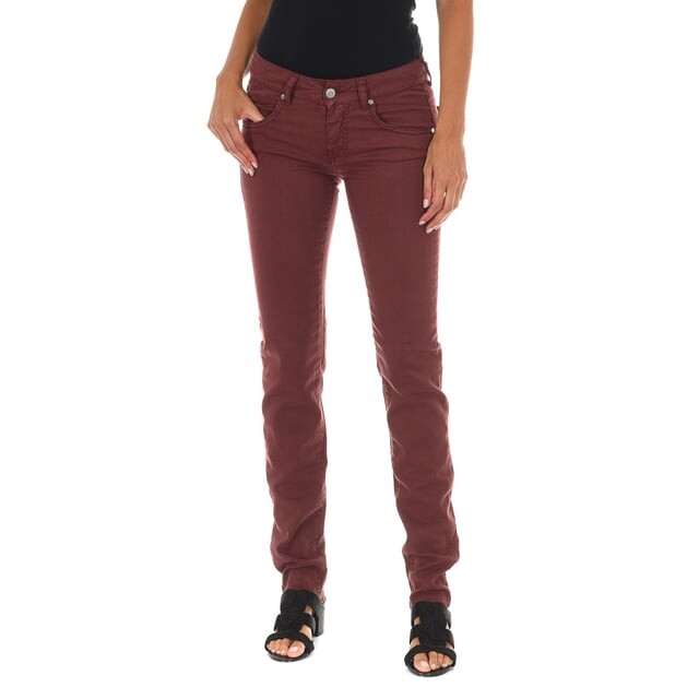 Длинные джинсовые брюки с узким подолом 10dbf0475 b088 женщина Met, бургундия
Длинные джинсовые брюки с узким подолом 10dbf0475 b088 женщина Met, бургундия