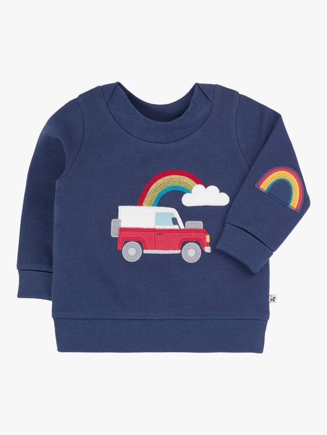 Детский хлопковый джемпер с удобной застежкой Frugi, Navy/Vehicle
Детский хлопковый джемпер с удобной застежкой Frugi, Navy/Vehicle