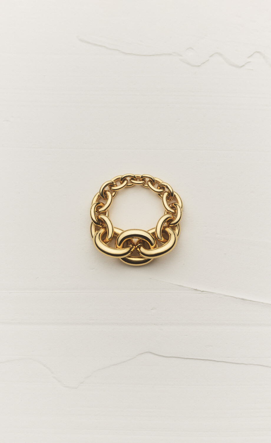 Кольцо-цепочка с градацией из желтого золота 18 карат Saint Laurent
Кольцо-цепочка с градацией из желтого золота 18 карат Saint Laurent