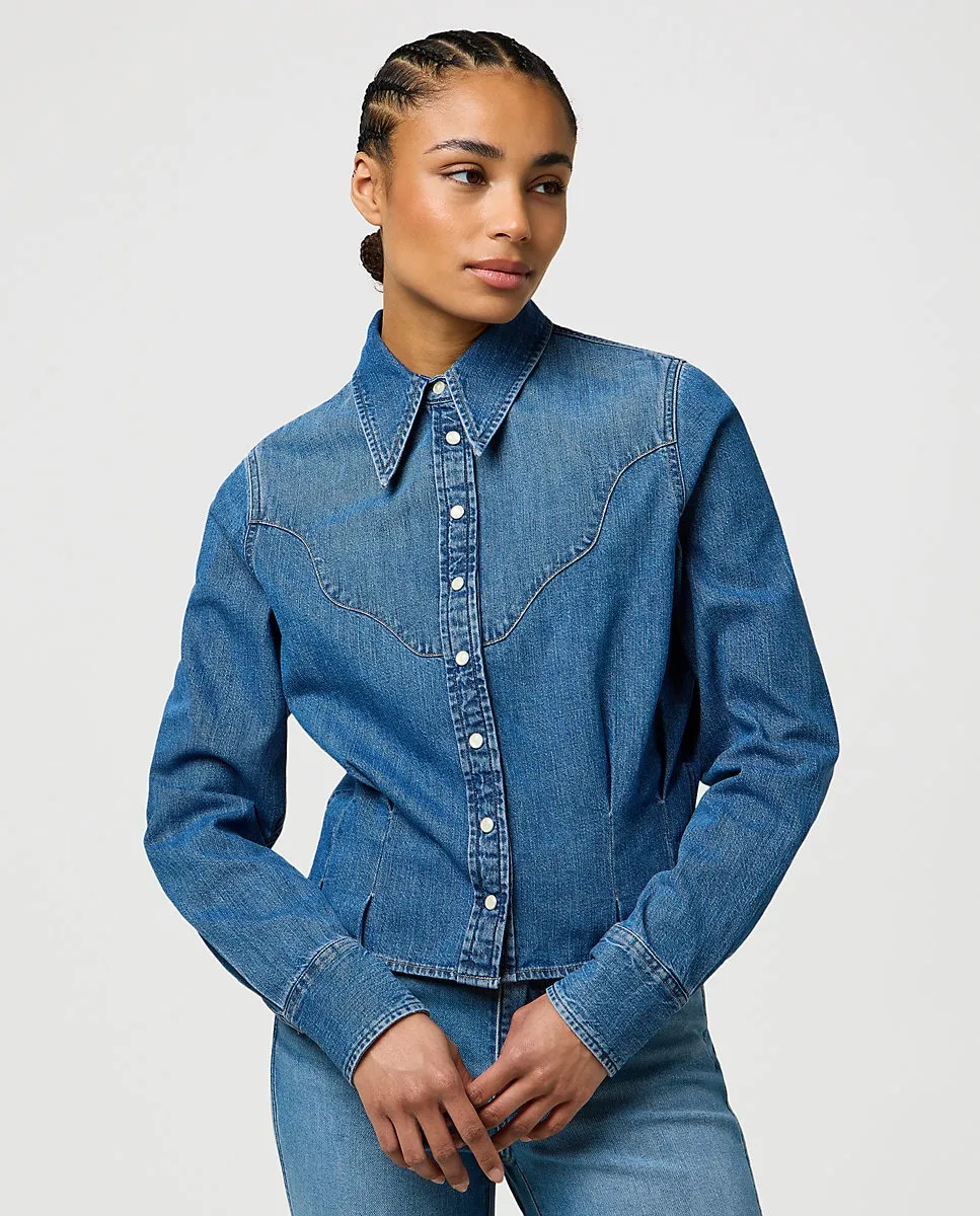 Женская джинсовая рубашка Wrangler, синий
Женская джинсовая рубашка Wrangler, синий