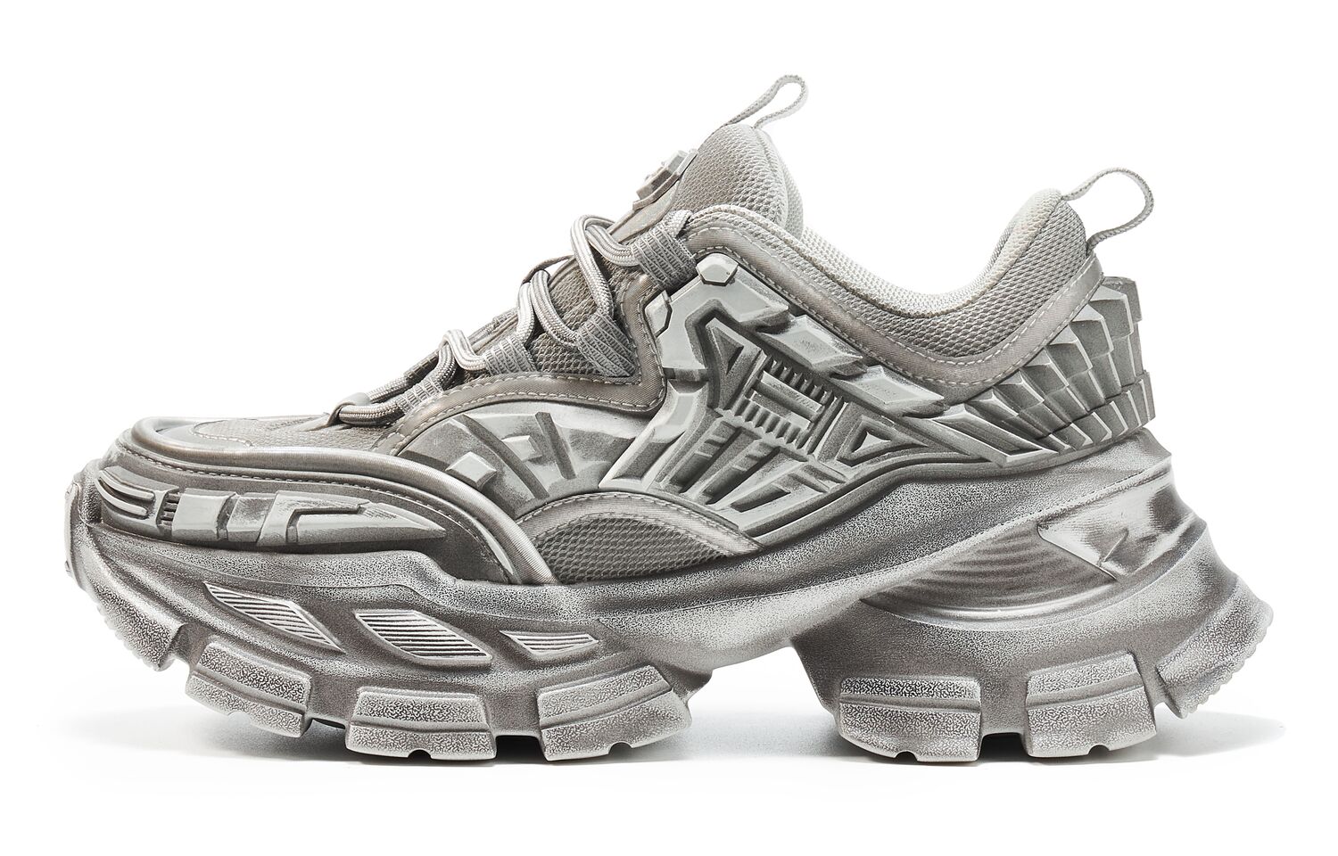 OGR Универс Карбон Блейд Коллекция Лоу-топ Чанки Кроссовки Унисекс Серый Лимитированная Серия Состаренные - Серый Потертый, цвет Gray Distressed
OGR Универс Карбон Блейд Коллекция Лоу-топ Чанки Кроссовки Унисекс Серый Лимитированная Серия Состаренные - Серый Потертый, цвет Gray Distressed