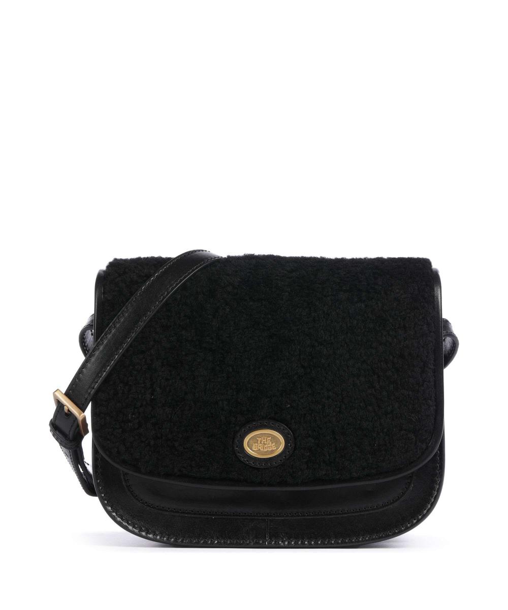 Сумка через плечо Story donna из натурального меха мелкозернистая коровья кожа The Bridge, черный
Сумка через плечо Story donna из натурального меха мелкозернистая коровья кожа The Bridge, черный