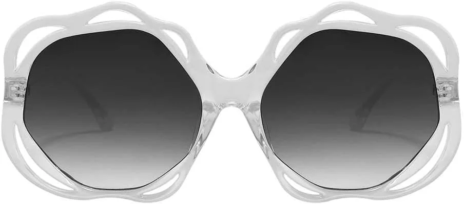 Женские солнцезащитные очки в крупной оправе, модные солнцезащитные очки в свежей оправе для девушек, пляжные солнцезащитные козырьки UV400 HVTVTLA, Clear
Женские солнцезащитные очки в крупной оправе, модные солнцезащитные очки в свежей оправе для девушек, пляжные солнцезащитные козырьки UV400 HVTVTLA, Clear