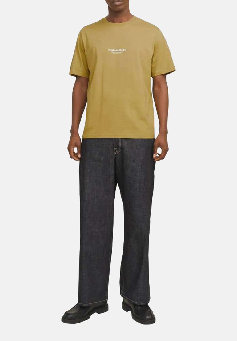 Рубашка с принтом Jack & Jones, бежевый 
Рубашка с принтом Jack & Jones, бежевый