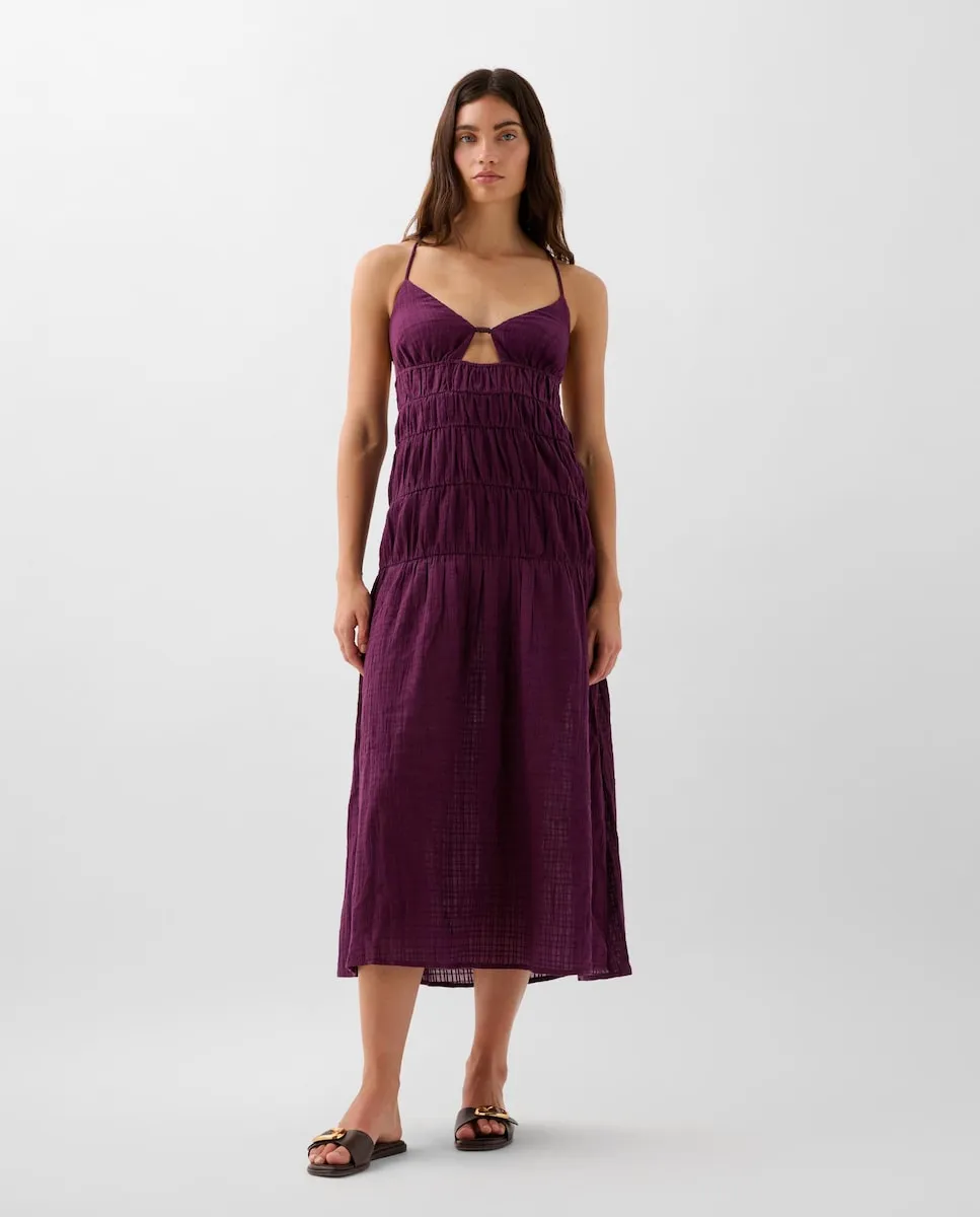 Миди-платье на бретелях с V-образным вырезом Scalpers, фиолетовый
Миди-платье на бретелях с V-образным вырезом Scalpers, фиолетовый