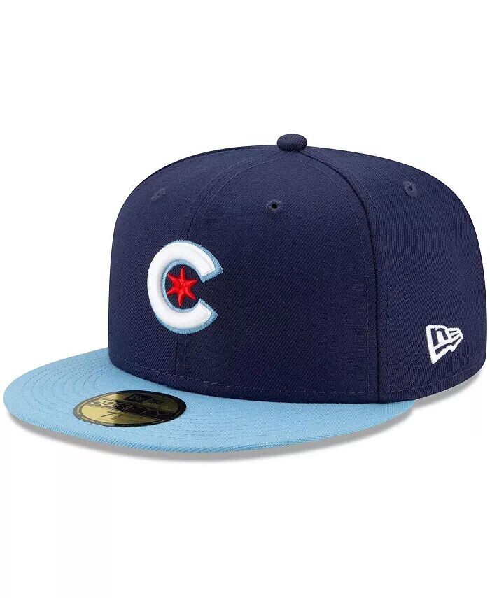 Мужская темно-синяя, голубая приталенная шляпа Chicago Cubs City Connect 59FIFTY New Era
Мужская темно-синяя, голубая приталенная шляпа Chicago Cubs City Connect 59FIFTY New Era