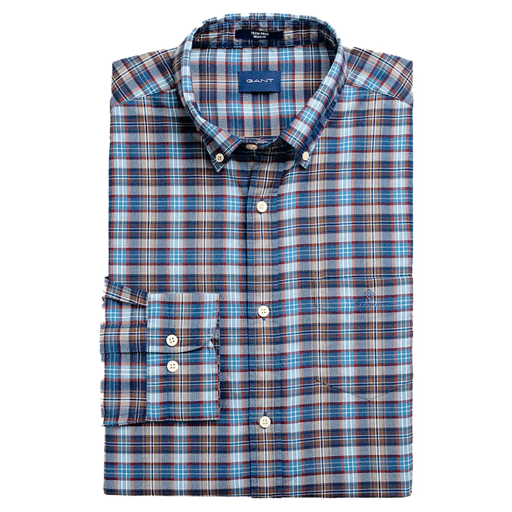 Рубашка Gant Indigo Check, синий 
Рубашка Gant Indigo Check, синий