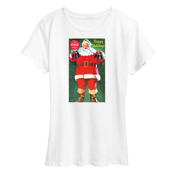 Футболка большого размера с изображением бутылок Coca-Cola Vintage Santa Licensed Character, белый
Футболка большого размера с изображением бутылок Coca-Cola Vintage Santa Licensed Character, белый