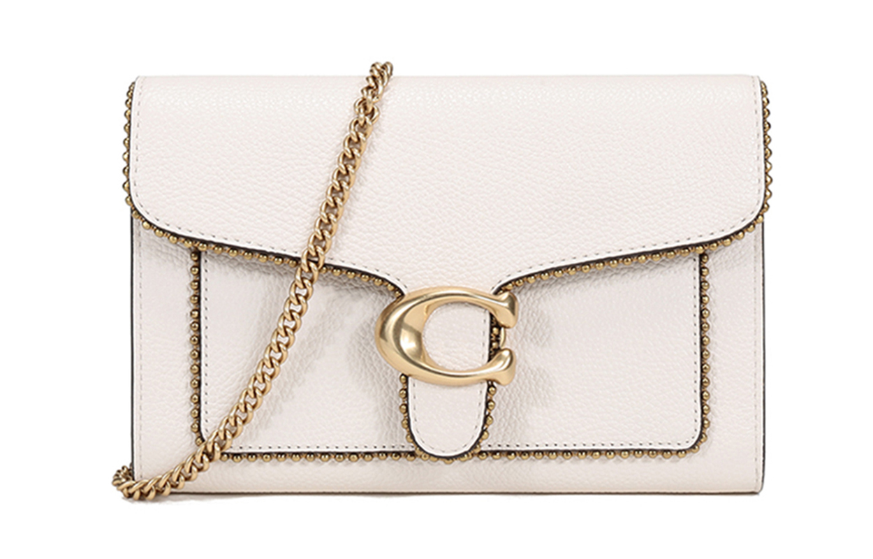 Сумка через плечо Tabby из текстурированной кожи с цепью, женская, цвет мел белый COACH
Сумка через плечо Tabby из текстурированной кожи с цепью, женская, цвет мел белый COACH