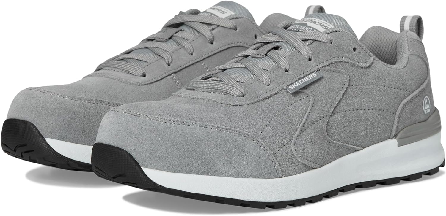 Мужские кроссовки Skechers Bulklin - Atlis с защитным носком, серый
Мужские кроссовки Skechers Bulklin - Atlis с защитным носком, серый