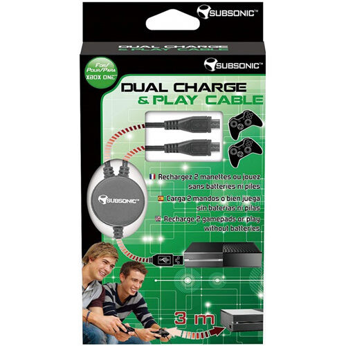 Dual Charge Play Cable – Xbox One
Dual Charge Play Cable – Xbox One