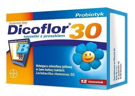 Dicoflor 30 Junior Saszetki пробиотик для детей, 12 шт.
Dicoflor 30 Junior Saszetki пробиотик для детей, 12 шт.