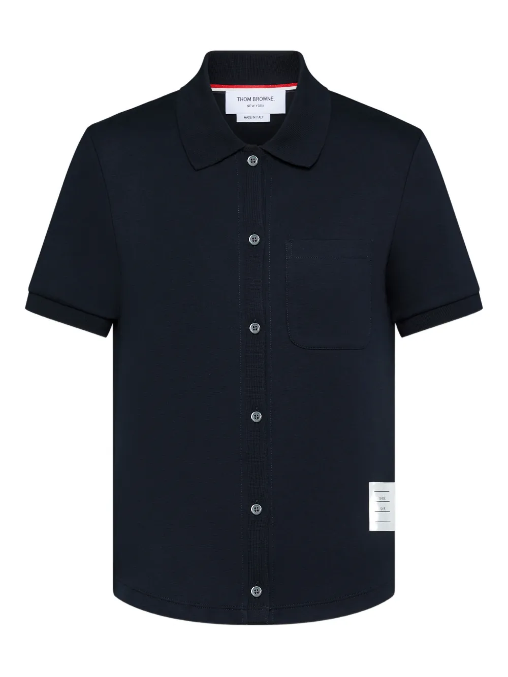 Рубашка с короткими рукавами Thom Browne, синий
Рубашка с короткими рукавами Thom Browne, синий